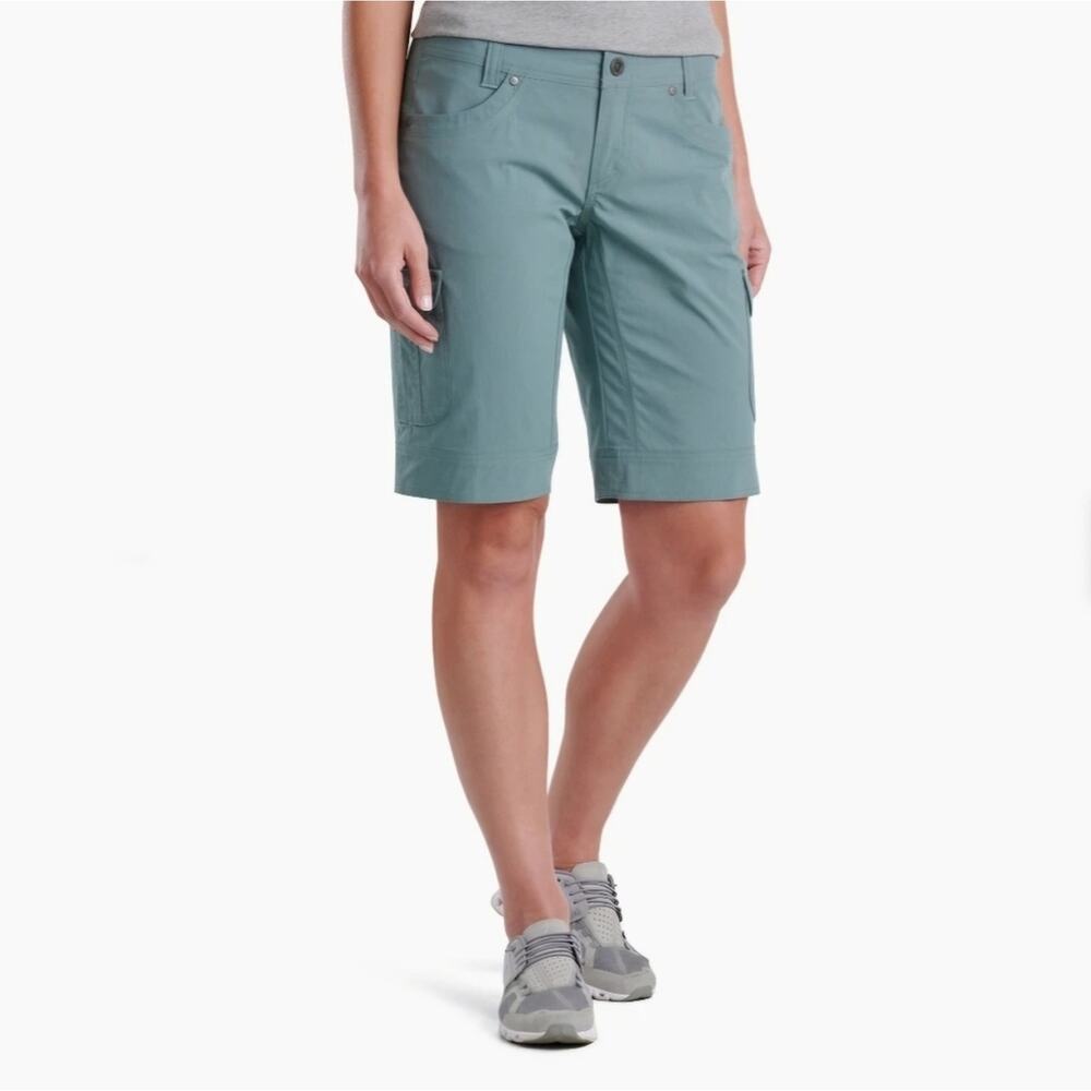 KÜHL Women's Splash 11" Cargo Shorts in Eucalyptus Size 12